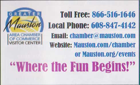 Greater Mauston Area Chamber Of Commerce